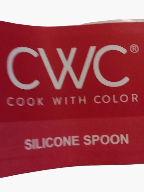 CWC Silicone Spoon Pink Cook With Color Kitchen Utensil - Picture 6 of 6